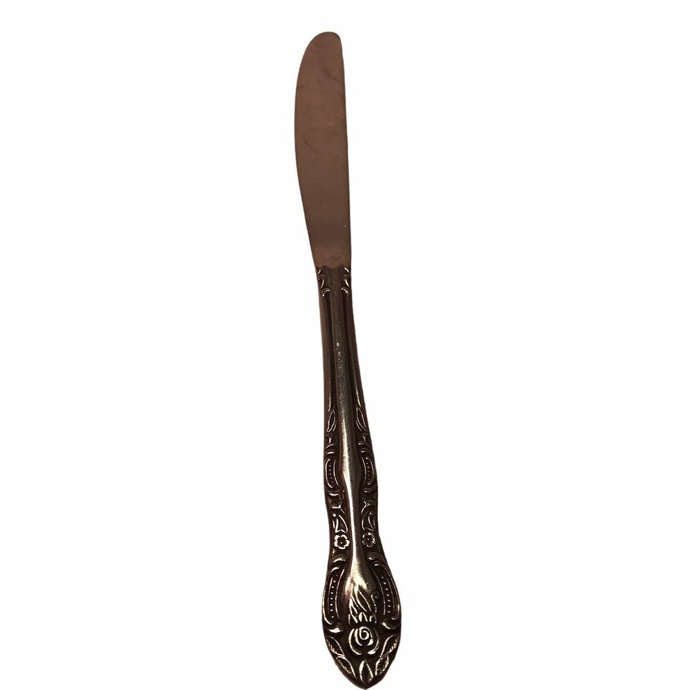 Chesapeake Flatware solid‎ knife stainless steel Japan Glossy modern blade rose